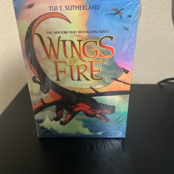 Scholastic Wings of Fire Collection with Colorful Dragon Covers - Picture 3 of 4